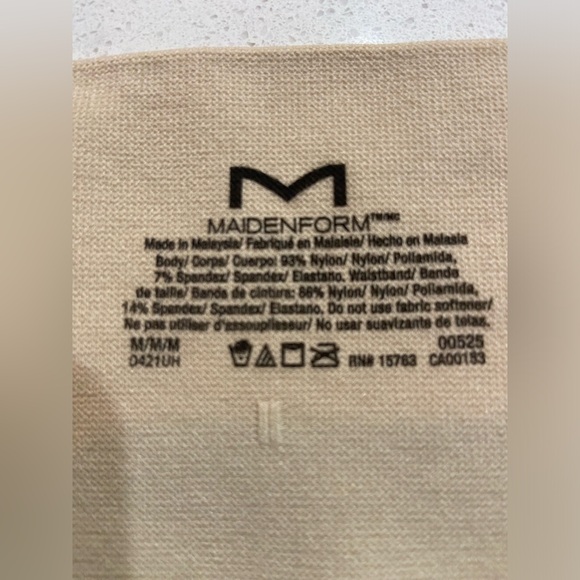 Maidenform Nude High Waist Boyshorts Medium - Picture 3 of 4